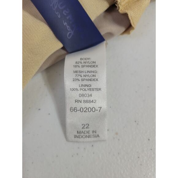 Swimsuits For All Purple Floral One Piece Beach Swimsuit Swimdress Women's SZ 22 - Picture 6 of 9